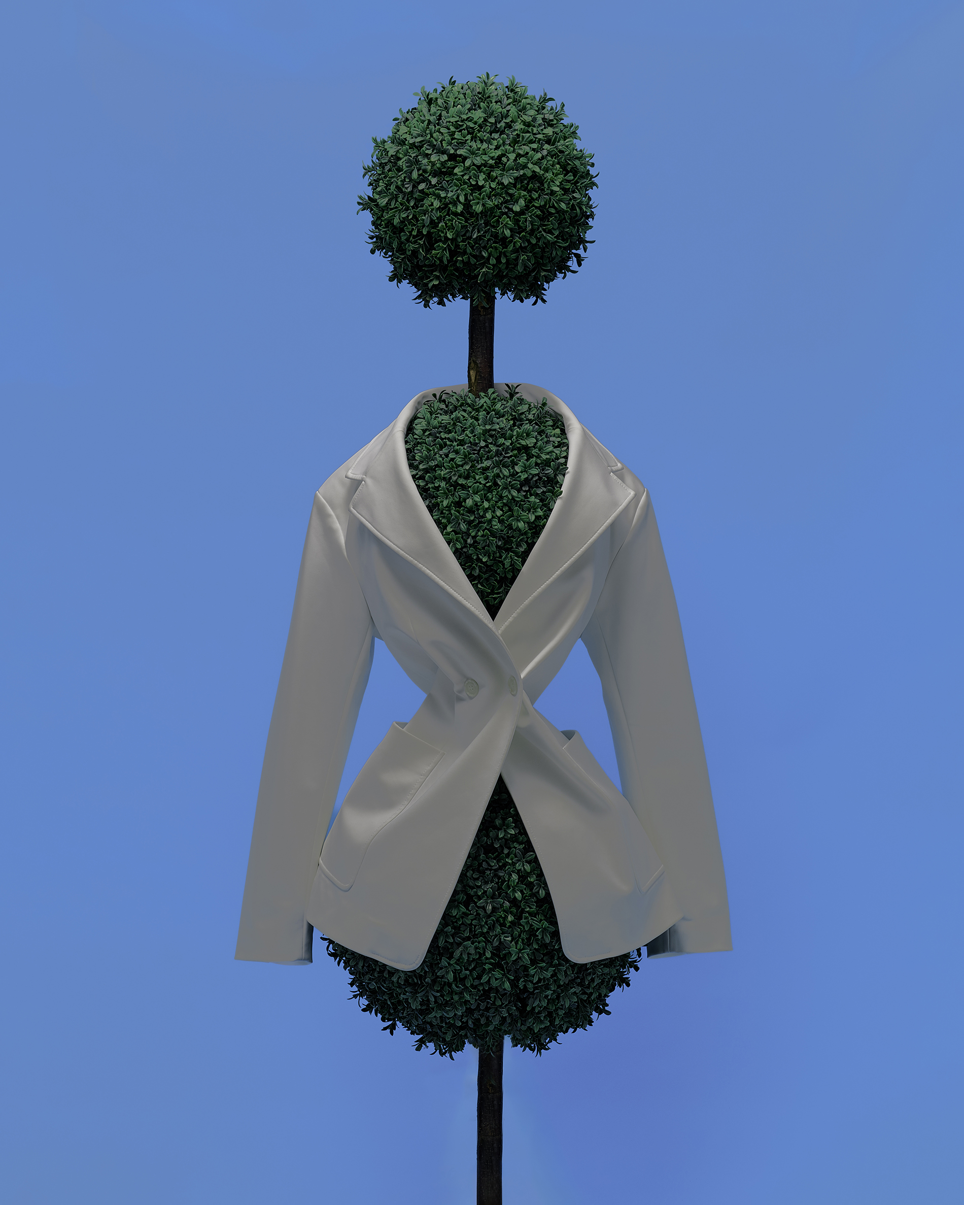 Surreal fashion campaign set design and prop styling for Gowns, founded by Egle Cekanvaviciute, created by Paris-based set designer Nara Lee, founder of Nara Lee Studio and nara.world, represented by Lambert Lambert agency, photographed by Lauren Bamford for miroir miroir