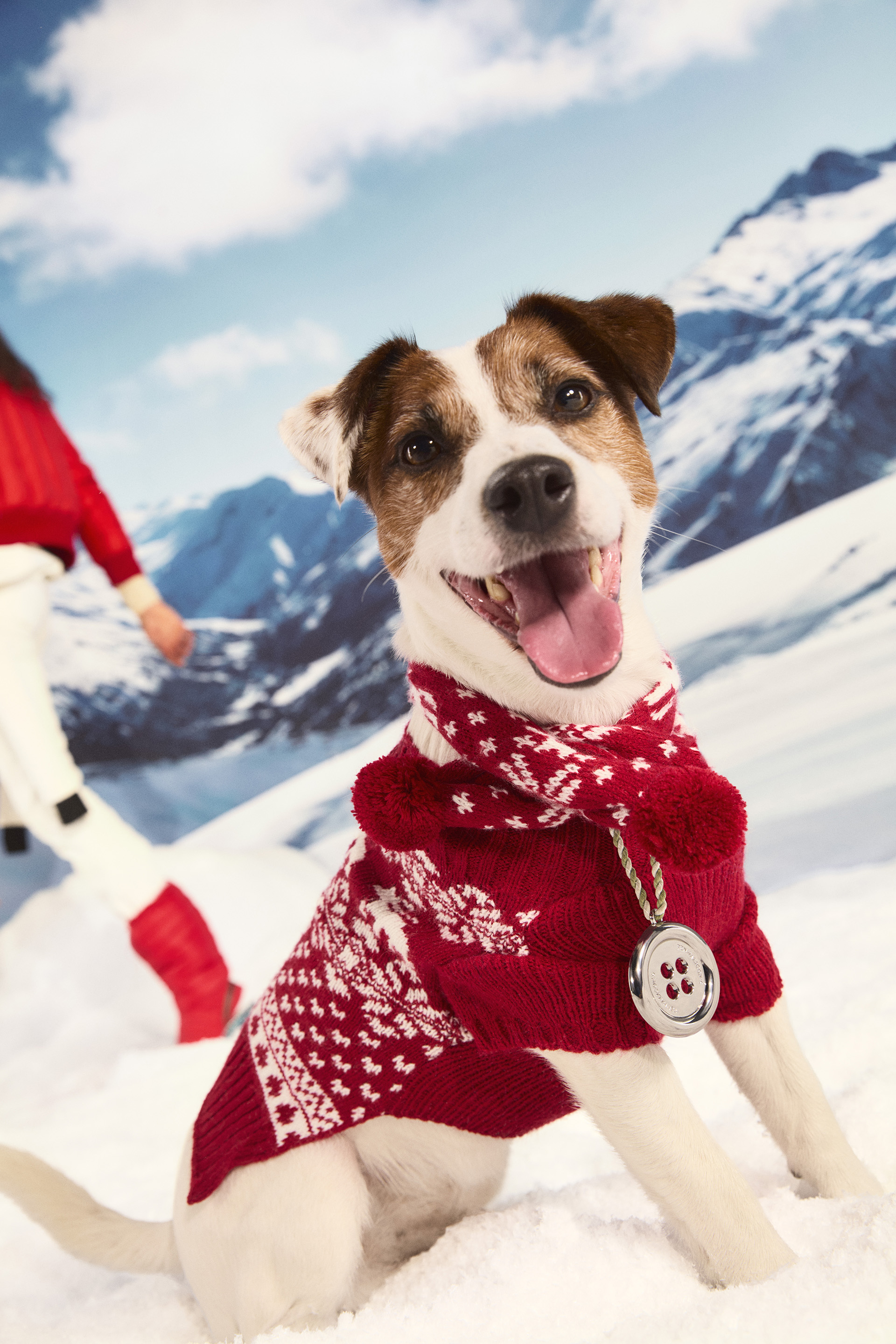 Playful snow set design for Penhaligon fashion campaign by Paris-based set designer Nara Lee (Nara Lee Studio)