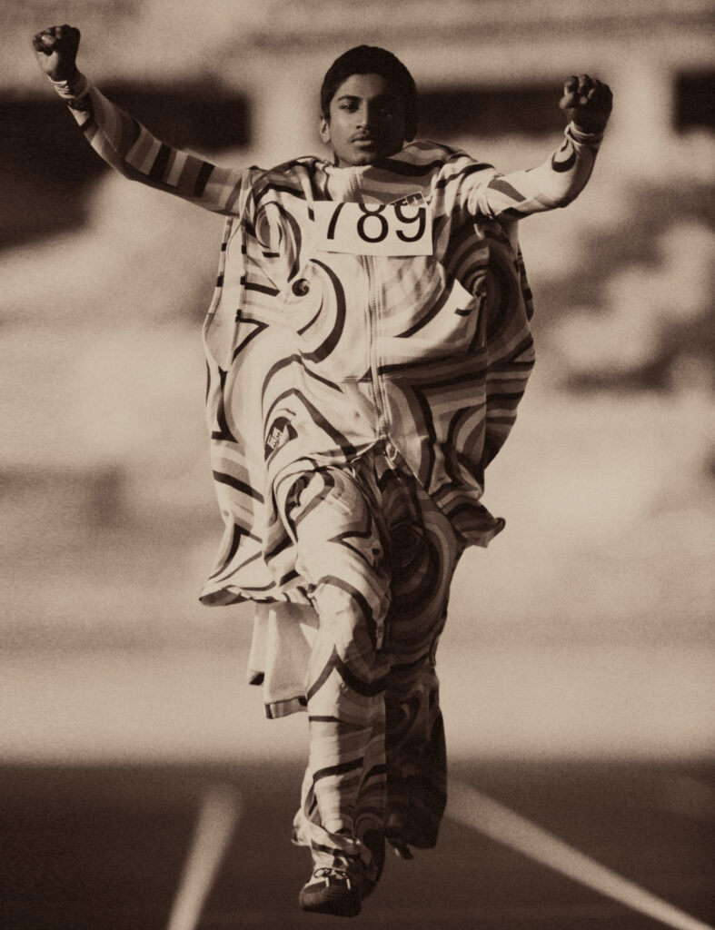 Bold and playful fashion editorial set design for Dazed by Paris-based set designer Nara Lee (Nara Lee Studio)