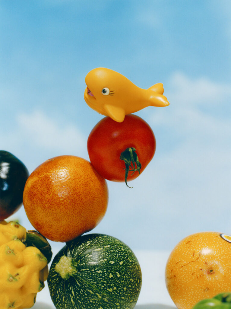 Minimal and spatial fashion editorial set design for SSAW by Paris-based set designer Nara Lee (Nara Lee Studio)