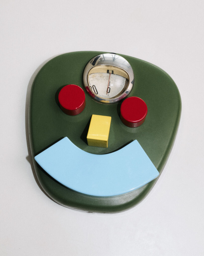 Colorful sculptural objects from Little Family series by nara.world designed by Nara Lee