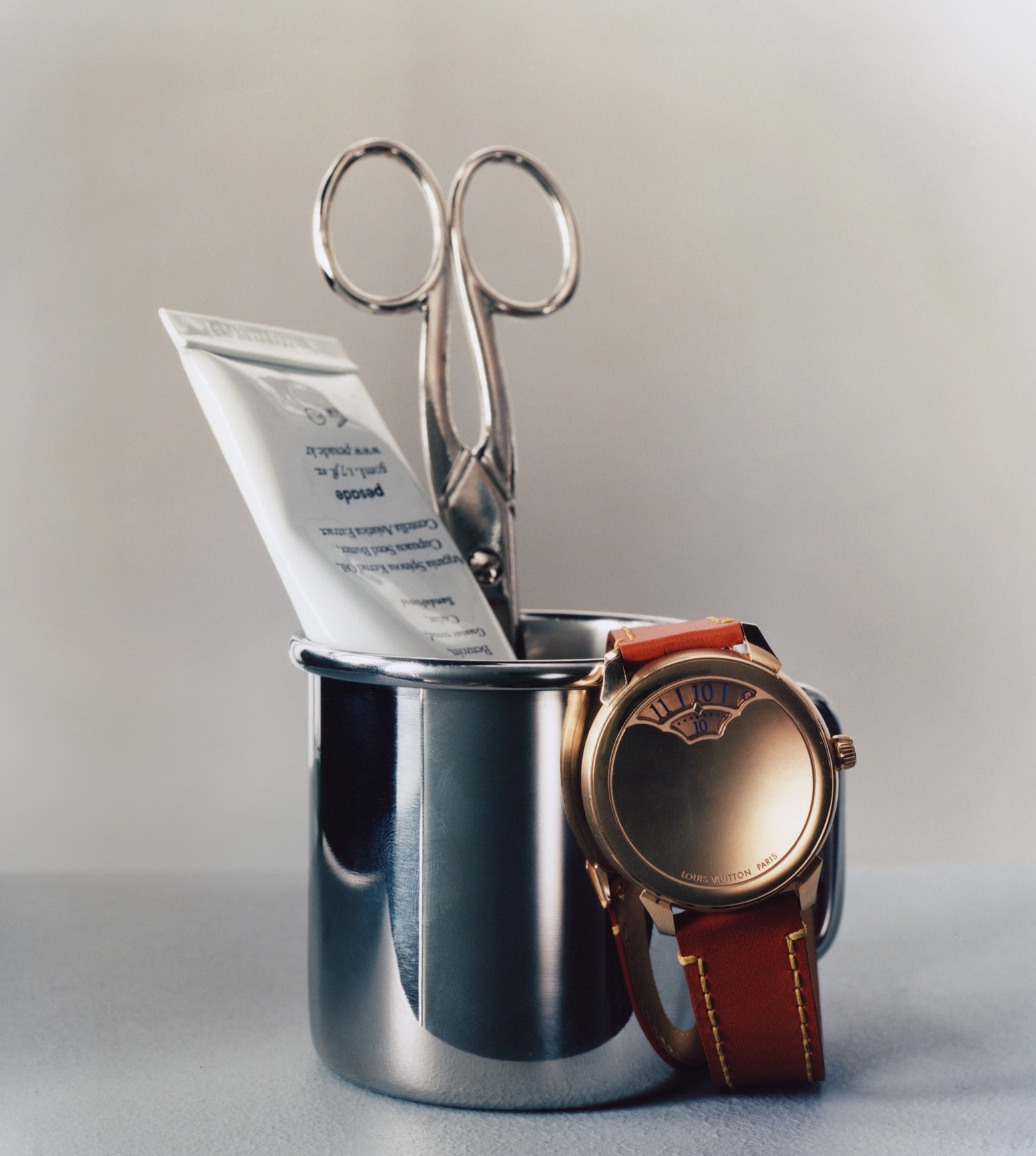 Still life photography of luxury watches for Sotheby’s magazine, including high-end brands, with set design and prop styling by Paris-based set designer Nara Lee, founder of Nara Lee Studio and nara.world, represented by Lambert Lambert agency, photographed by Francois Coquerel