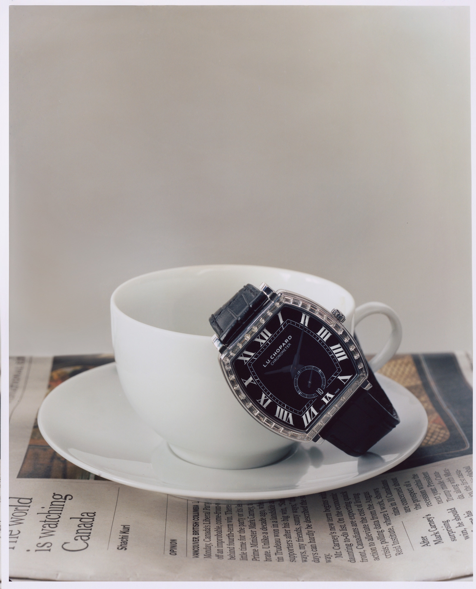 Editorial still life set design and prop styling for Sotheby’s magazine featuring luxury watch compositions, by Nara Lee Studio, Paris-based set designer Nara Lee, represented by Lambert Lambert agency, creative direction by Magnus Berger