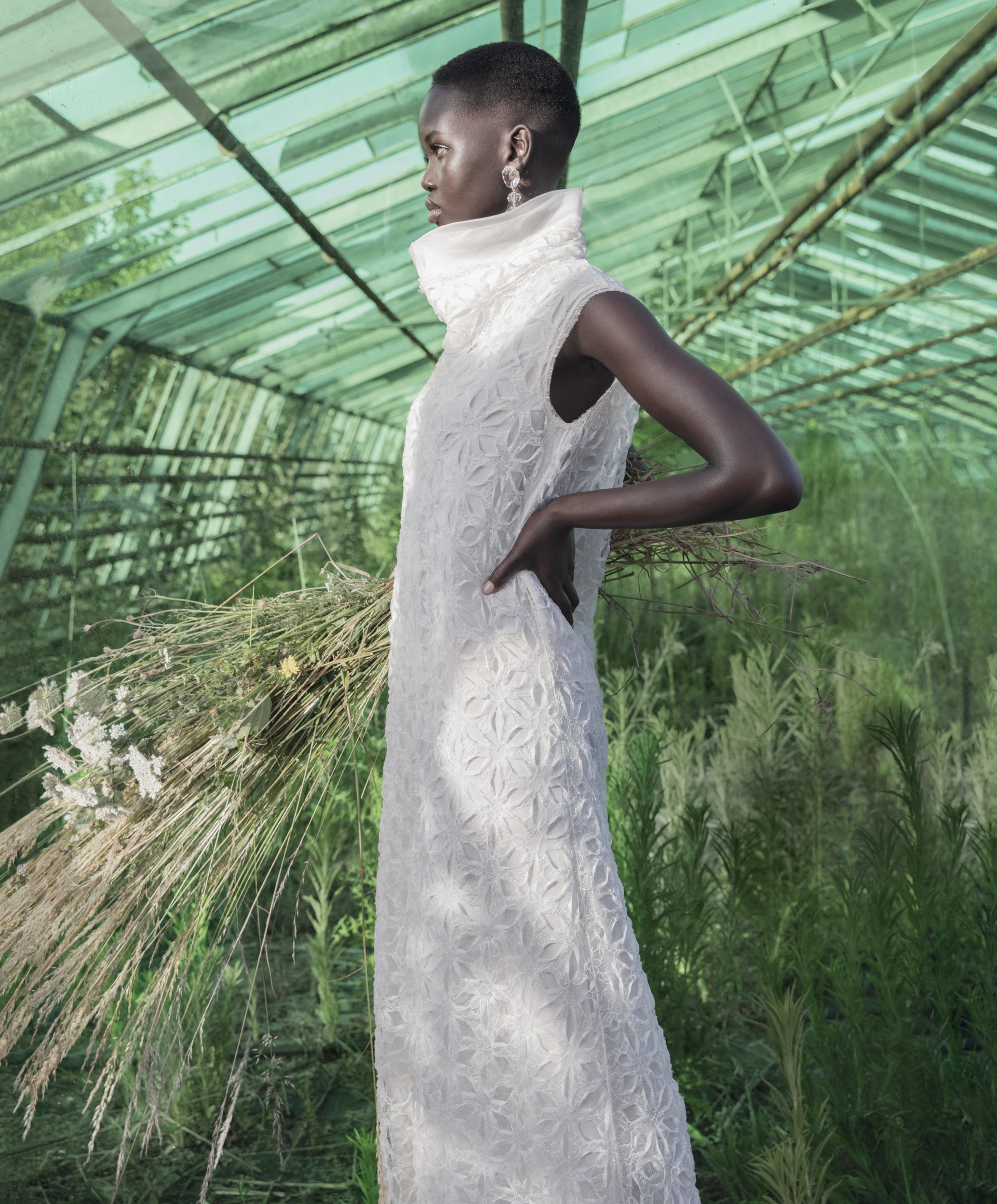 Set design for Vogue US editorial by Paris-based set designer Nara Lee (Nara Lee Studio), photographed by Jackie Nickerson